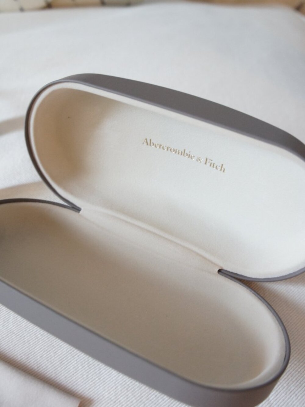 Aberombie & Fitch 51mm Oval Sunglasses Gold Amber Brown NWT - Picture 7 of 12